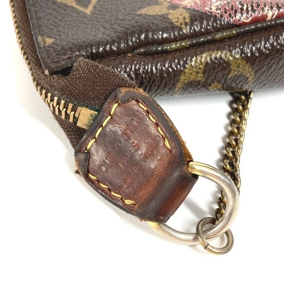 LOUIS VUITTON M95804 Monogram Label Mini Pochette Accessoires Shoulder Hand Bag - Picture 2 of 16